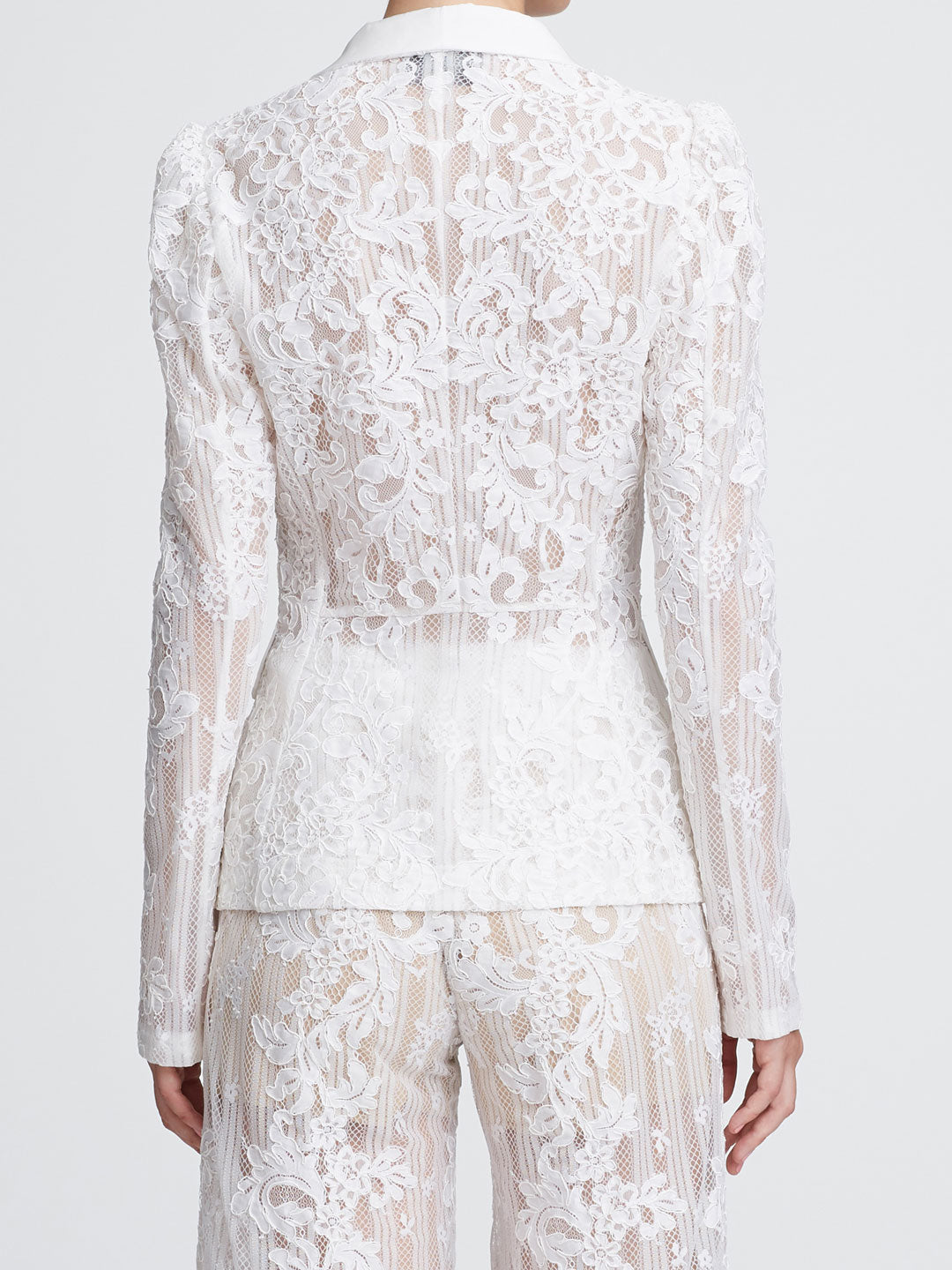 corded lace trousers