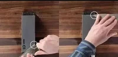 Appropriate and fixed sharpening angle