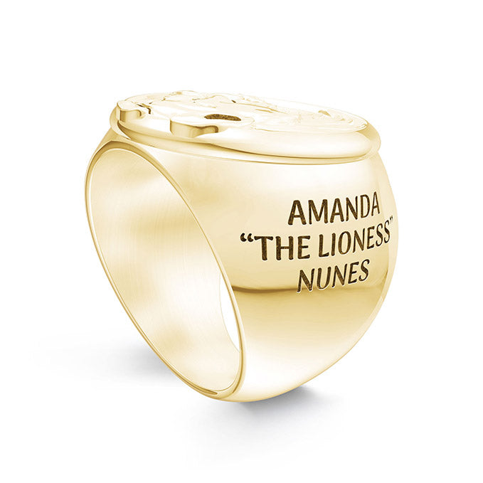 ufc amanda nunes men"s ring