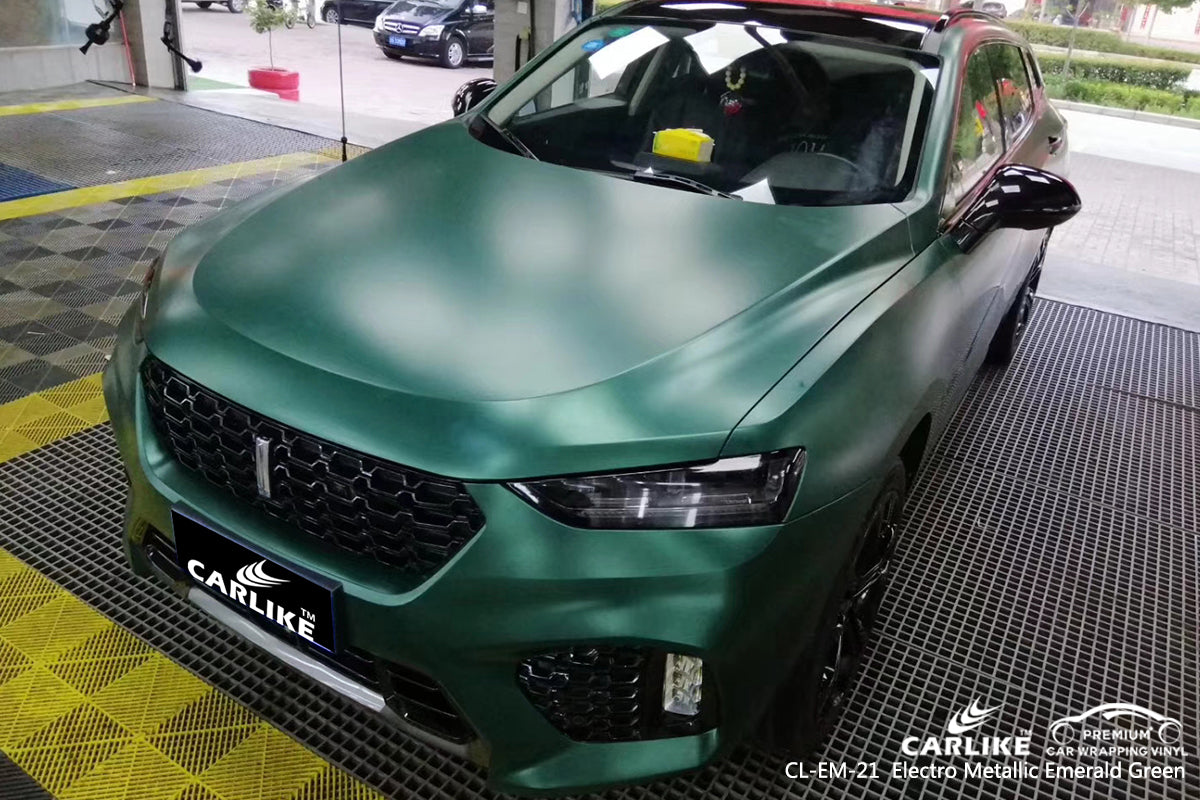 CARLIKE CL-EM-21 envoltura de vinilo electrometálico mate verde esmeralda para coche Turingia Alemania