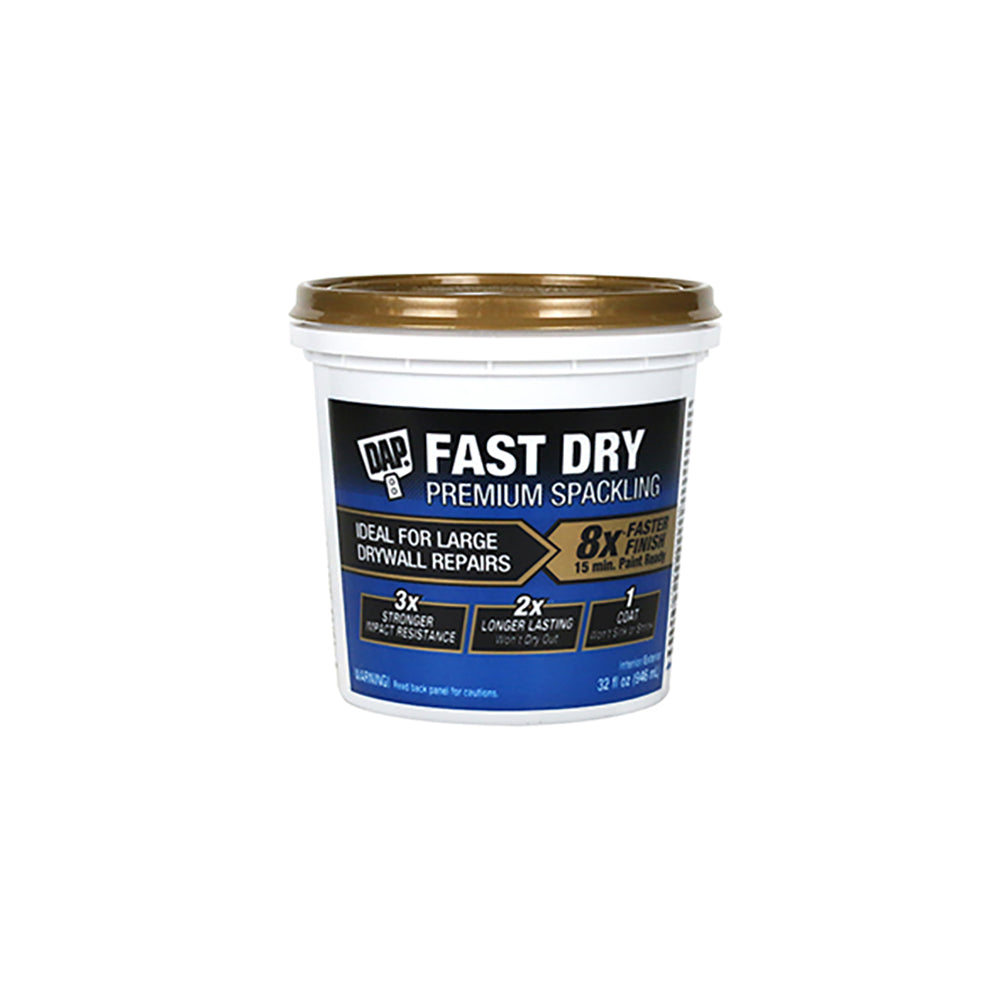 dap fast dry premium spackle