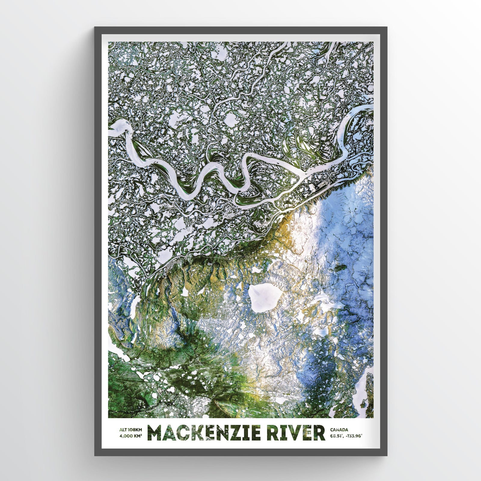 mackenzie river - fine art