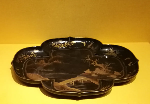 Black Lacquer Platter