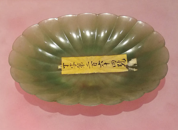 Green onyx plate