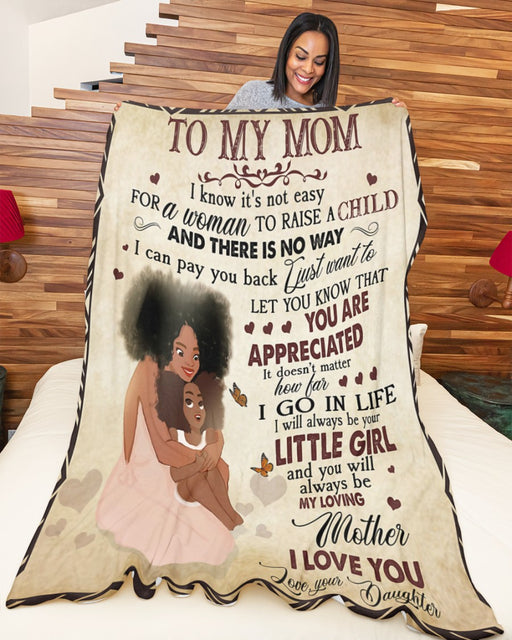 its not easy for a woman bkanket, best mothers day gift ideas