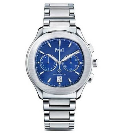Piaget Polo S Automatic Chronograph Blue Dial Watch