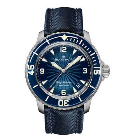 Blancpain Fifty Fathoms Automatic Blue Dial Watch