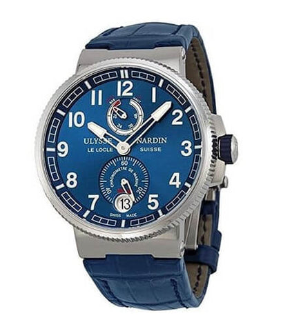 Ulysse Nardin Marine Chronometer Blue Dial Watch