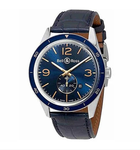Bell and Ross Vintage Blue Dial Automatic Watch
