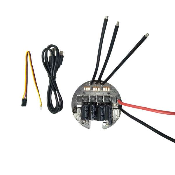 Maytech New 72V VESC Controller MTSVESC7.5R Round VESC based on VESC6.0 Hardware for Electric Skateboard Longboard