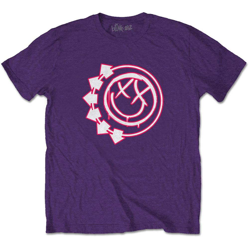 Blink 182 Six Arrow Smiley Slim Fit T-shirt