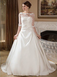 BEAUTELICATE-A-line-Full-Gown-Floor-Length-Bridal-Dress-Gown-Slip-Petticoat