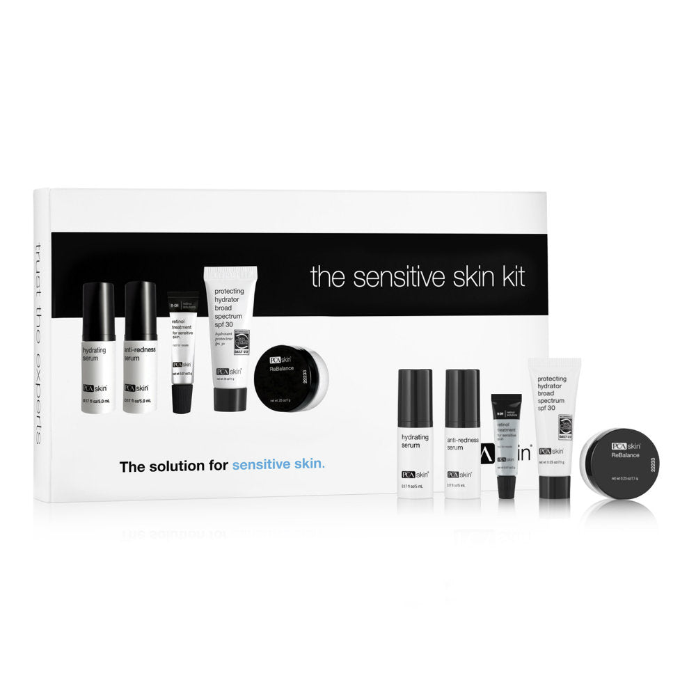 pca skin the sensitive skin kit - trial size (5 piece)