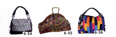 The use of luggage pattern color