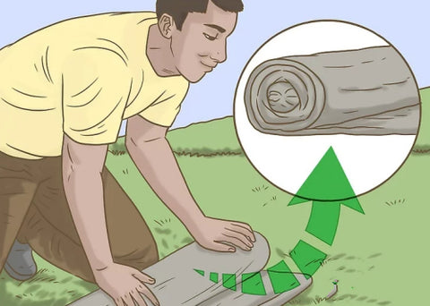 How to pack a tent in a backpack?