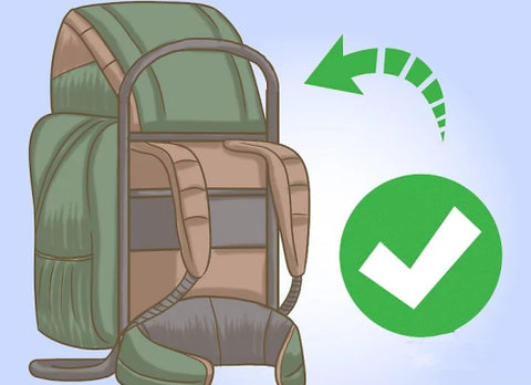 How to pack a tent in a backpack?