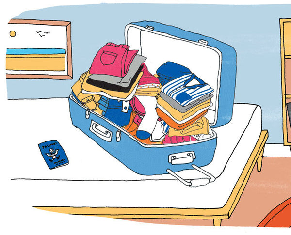 So wählen Sie einen großen Reiserucksack oder Koffer für 4 Tage Urlaub