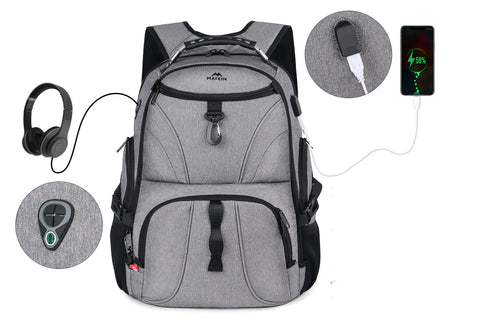 USB CHARGING PORT & HEADPHONE HOLE