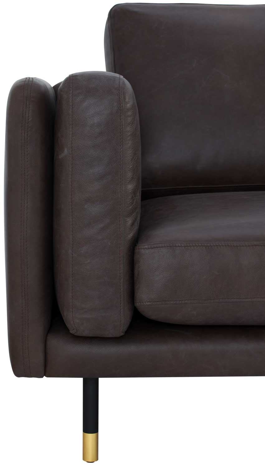 laatu adkins 3 seater sofa 梳化 摩卡色苯胺皮革