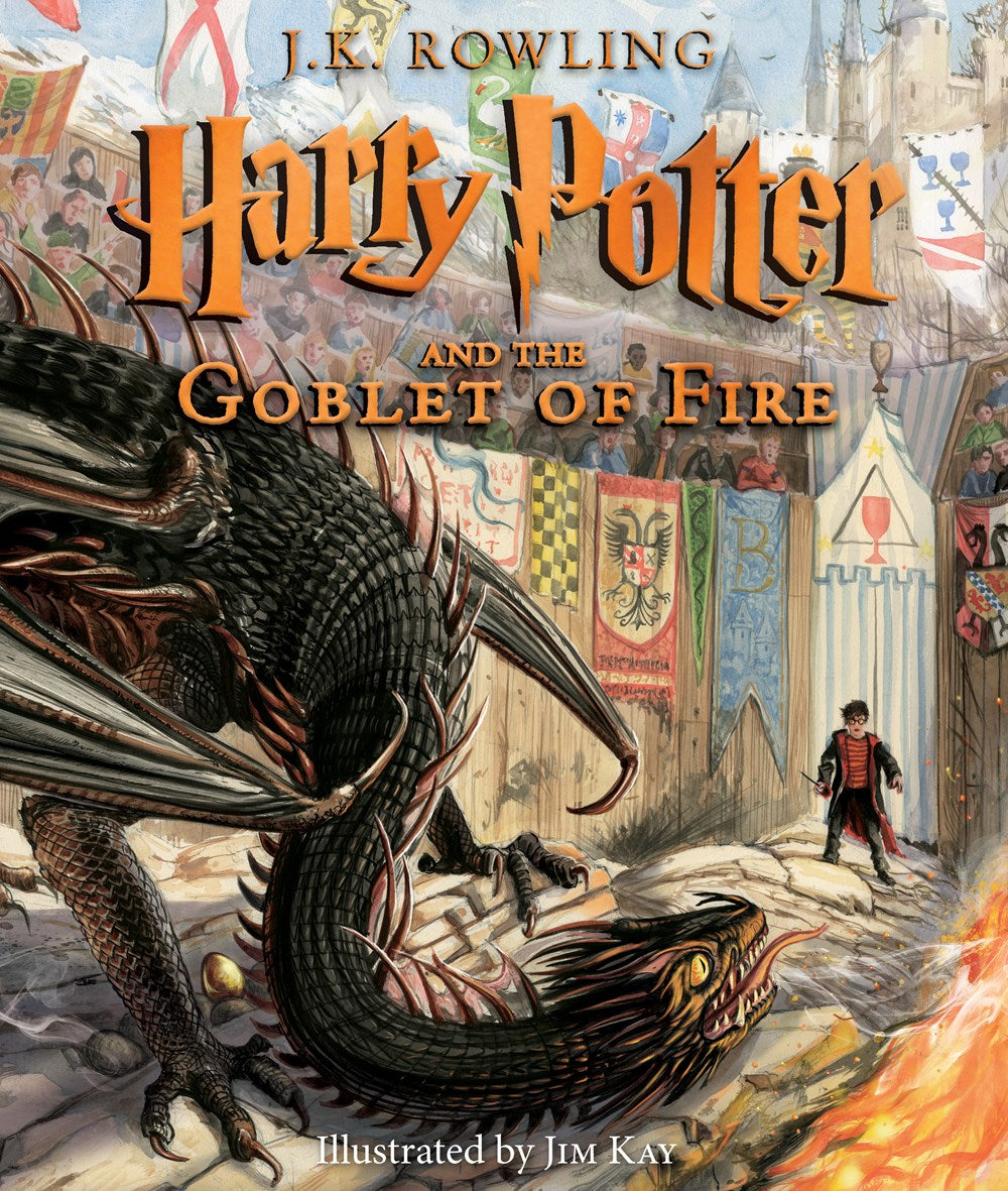 harry potter and the goblet of fire: the illustrated edition