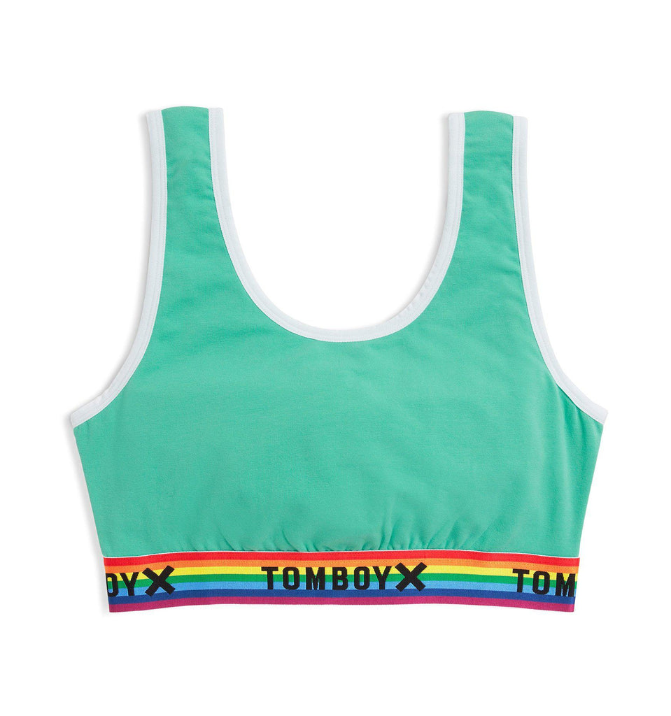 rainbow bra