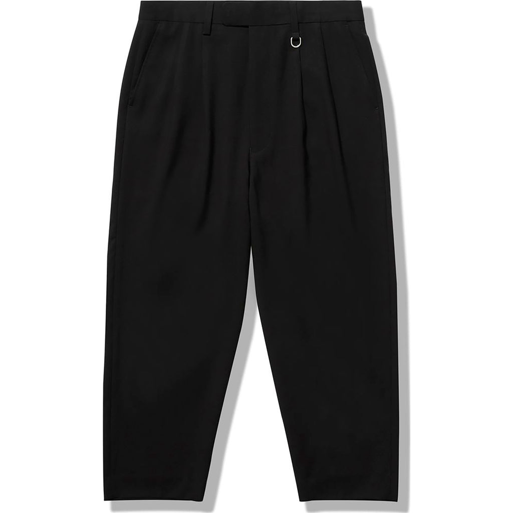 bape black tailored pants mens