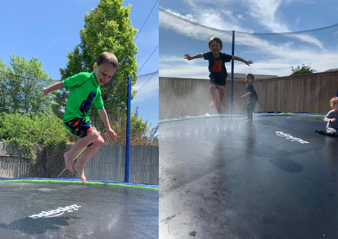 Zupapa Trampoline Water Games