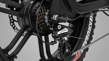 モペット電動自転車 7速ギアシフトシステム