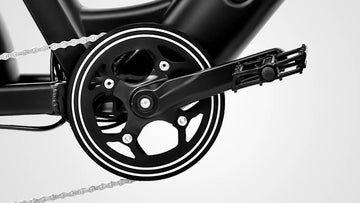 モペット電動自転車用耐久性アルミクランクセット