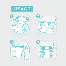 Load image into Gallery viewer, Biodegradable Nappies Disposable Baby Nappies ECO Friendly Size 5 (12-17kg) 96 Count