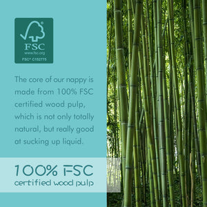 Biodegradable Napppies Size 6 Disposable Eco Baby Nappies