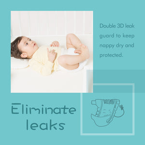 ECO Disposable Baby Nappies Newborn Baby Nappies Size 2