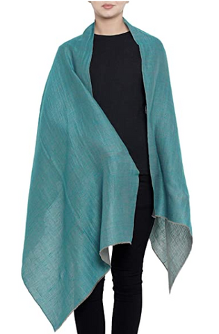 KASHFAB 100% Handspun Cashmere Scarf Winter Shawl