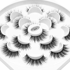 DYSILK 7 Pairs 007 5D Natural Look HandmadeFalse Eyelashes