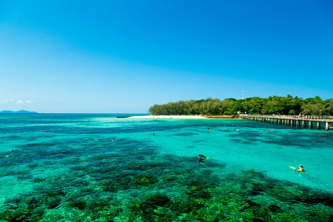 Stunning Great Barrier Reef island--KELOPA