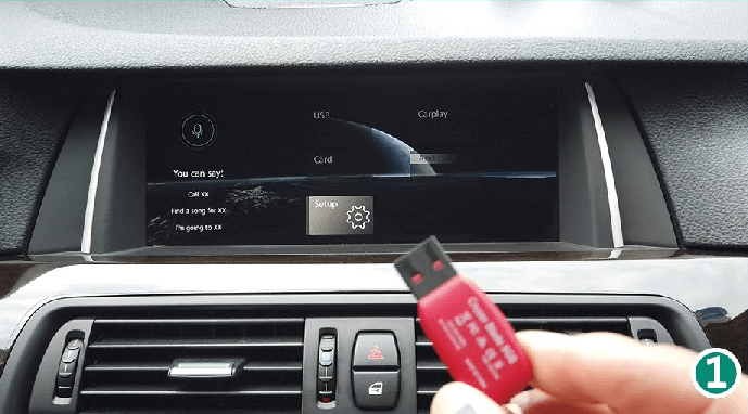 How to Watch Movie or listen music by USB Flash Player After install carplay smart box