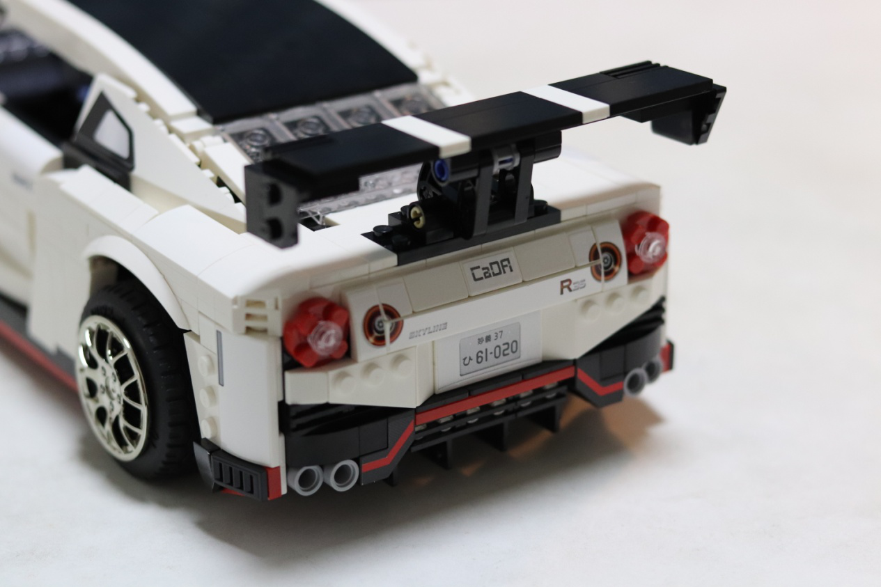 Supercar R35 Back wing & Rear bumper