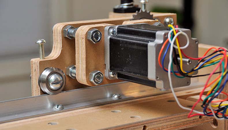 France review in stepper motor"Works well and it is noticeably quieter"
