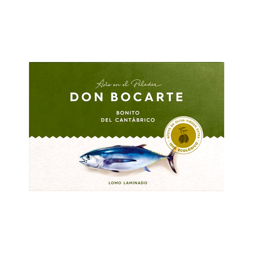 white tuna in organic olive oil 160g by don bocarte