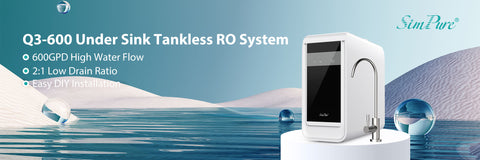SimPure Q3-600 Tankless Reverse Osmosis System