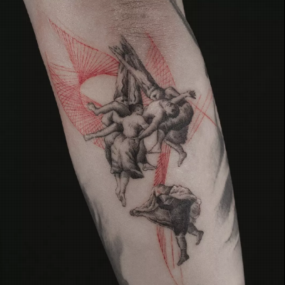 fine line tattoo