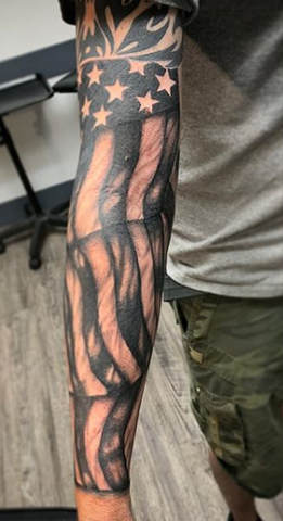 Titan sleeve tattoo for men and women