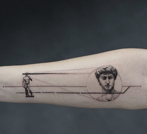 fine line tattoo