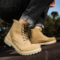 Title 7, Mikael High Quality Leather Boots with Orthoped...