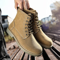 Title 8, Mikael High Quality Leather Boots with Orthoped...