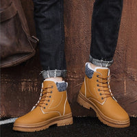 Title 1, Mens warm snow boots Keep your feet warm and d...