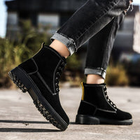 Title 2, Mikael High Quality Leather Boots with Orthoped...