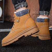 Title 6, Warme Herren-Schneestiefel Halten Sie Ihre Füße...