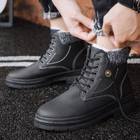 Title 8, Warme Herren-Schneestiefel Halten Sie Ihre Füße...