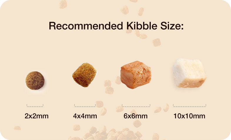 Kibble Size for wifi pet feeder